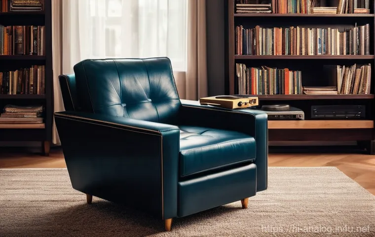 아날로그 신호 증폭기 - **Prompt 1: "The Warm Embrace of Analog Sound"**
    A 15-year-old male, wearing a simple t-shirt an...